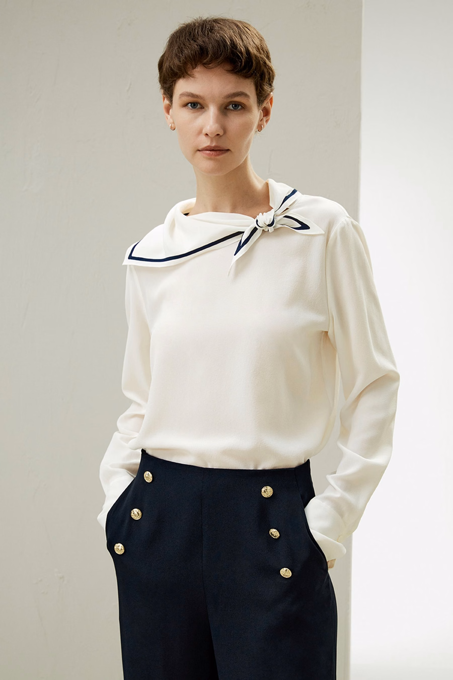 Camicia a Collo Nautico