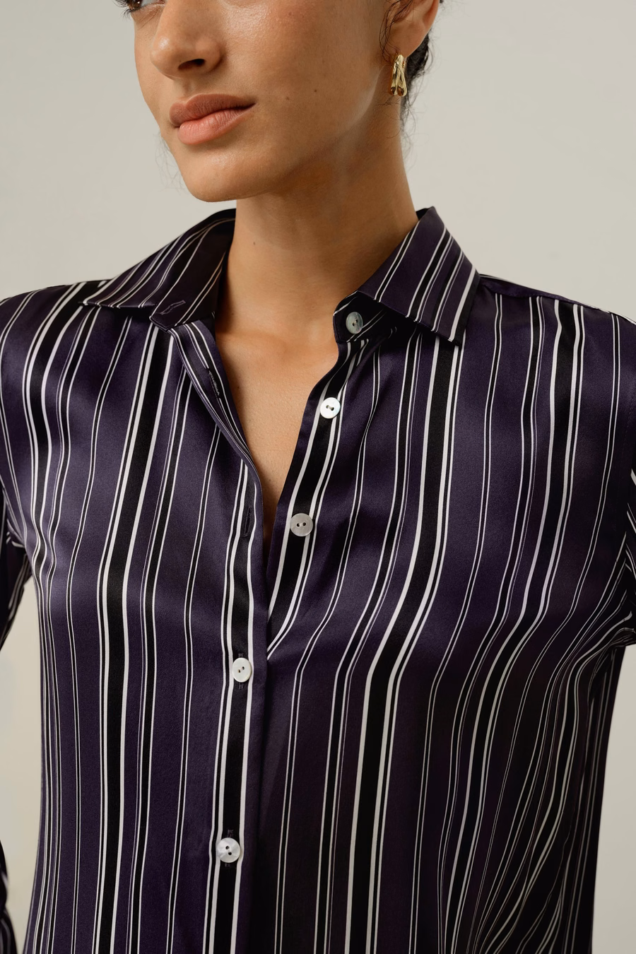 Camicia Regolare in Ametista