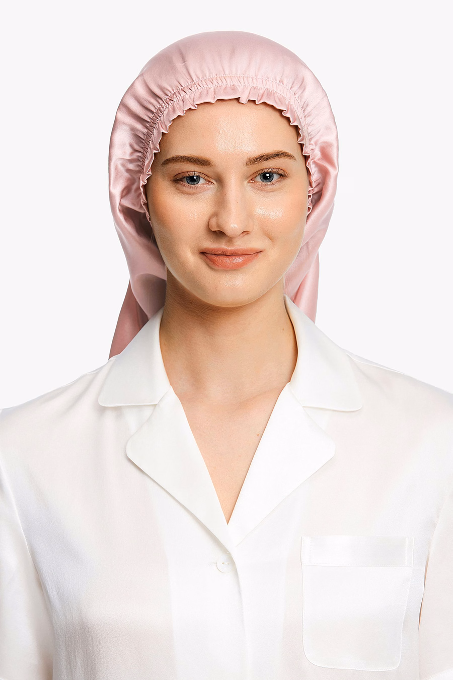 Bonnet in seta elegante per la notte