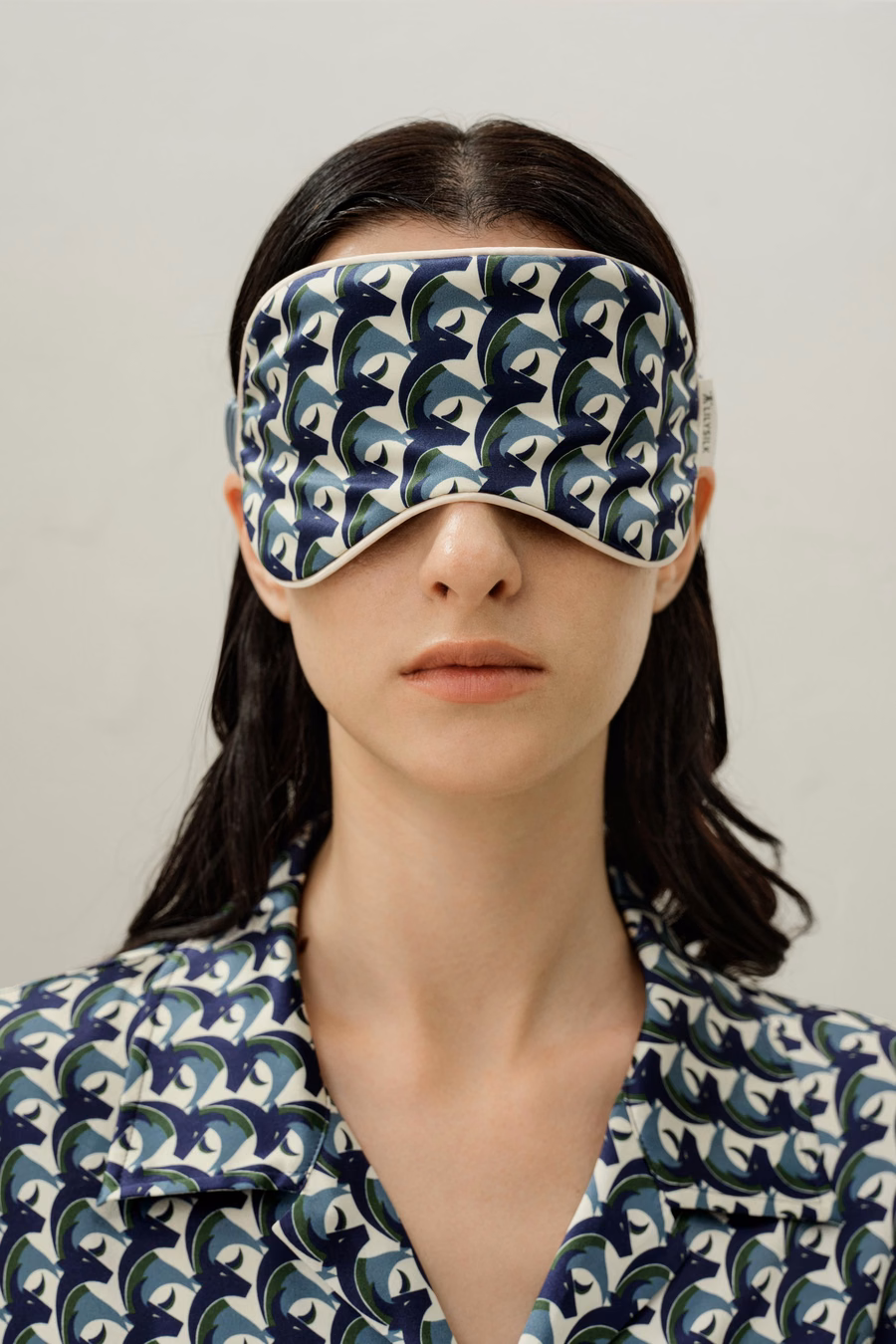 Maschera per occhi in seta Zodiac Toro