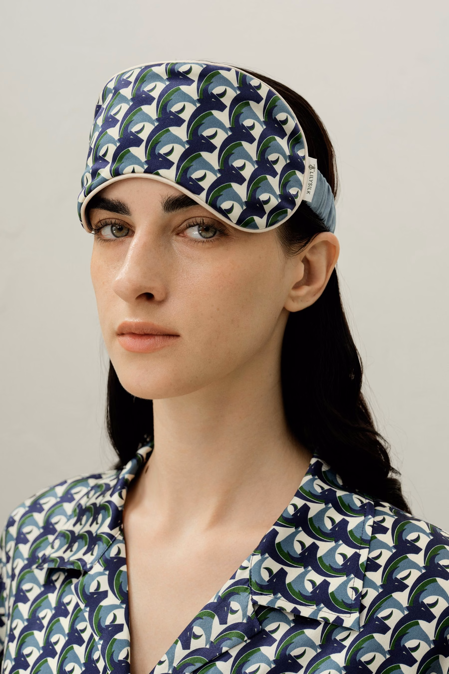 Maschera per occhi in seta Zodiac Toro