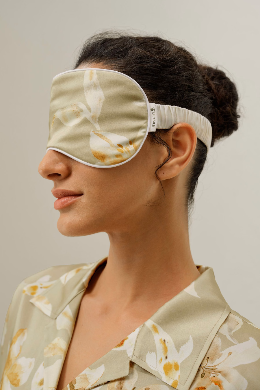 Maschera per occhi in seta Zodiac Pesci